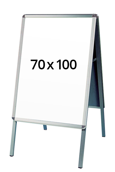 ALU-LINE gadeskilt 32mm 70x100cm (R) ALU