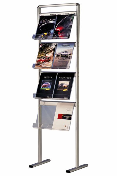 INFO-LINE BROCHURESTATIV 8xA4 enkel