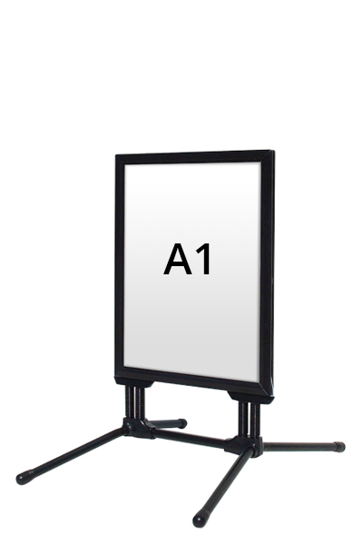 WIND-LINE BUDGET gadeskilt 40mm (G) A1 - Sort