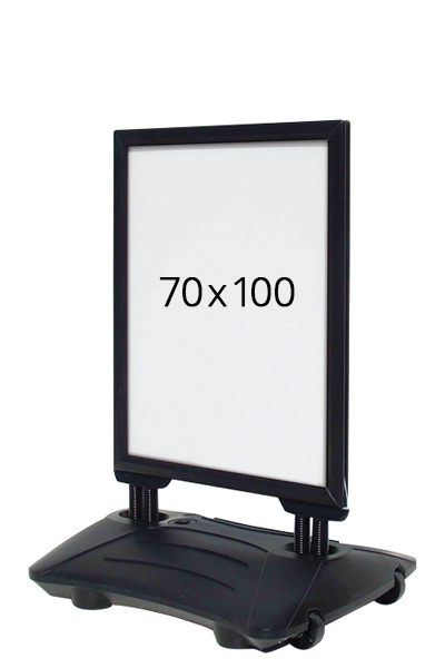 WIND-SIGN Waterbase Budget 40mm (G) 70x100 cm - Black