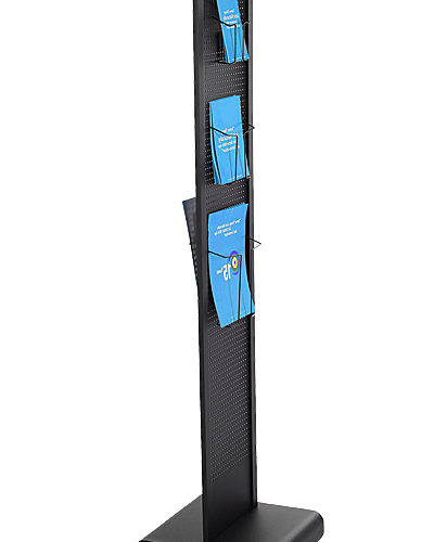 Tower Info Stand - Black