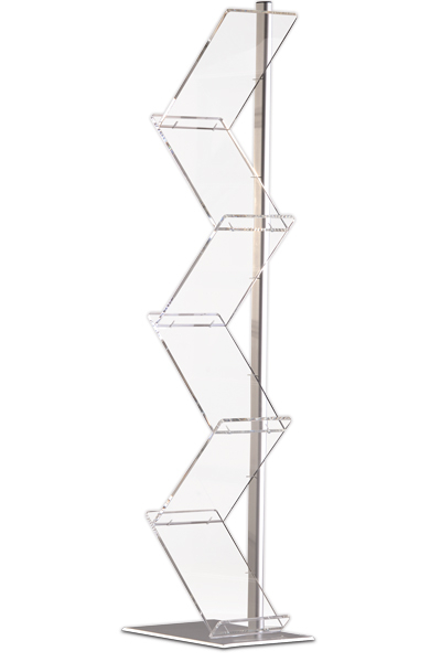 ZIG-ZAG  brochurestativ" 6xA4 "