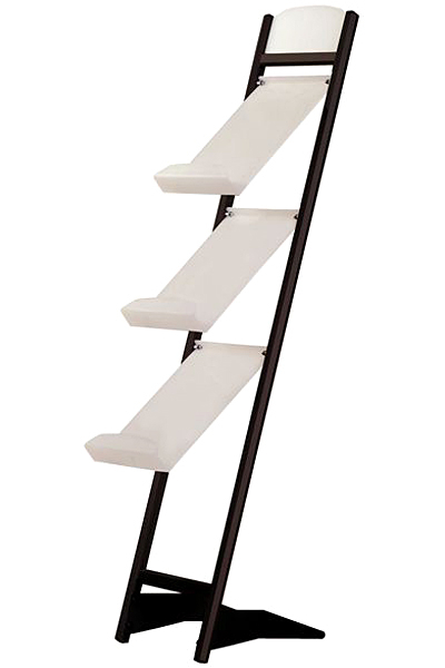 Tilted stand  3xA4 - black