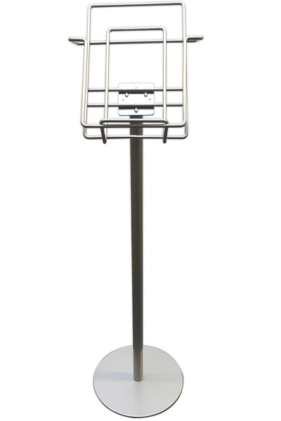 BROCHURESTANDER A4 sølv