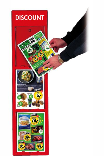 INFO MODUL 3xA4 rød