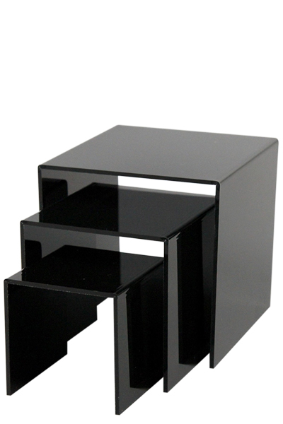 Nesting Shelves x 3 - black