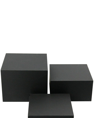 Nesting Boxes x 3 - black