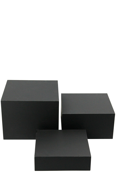 Nesting Boxes x 3 - black